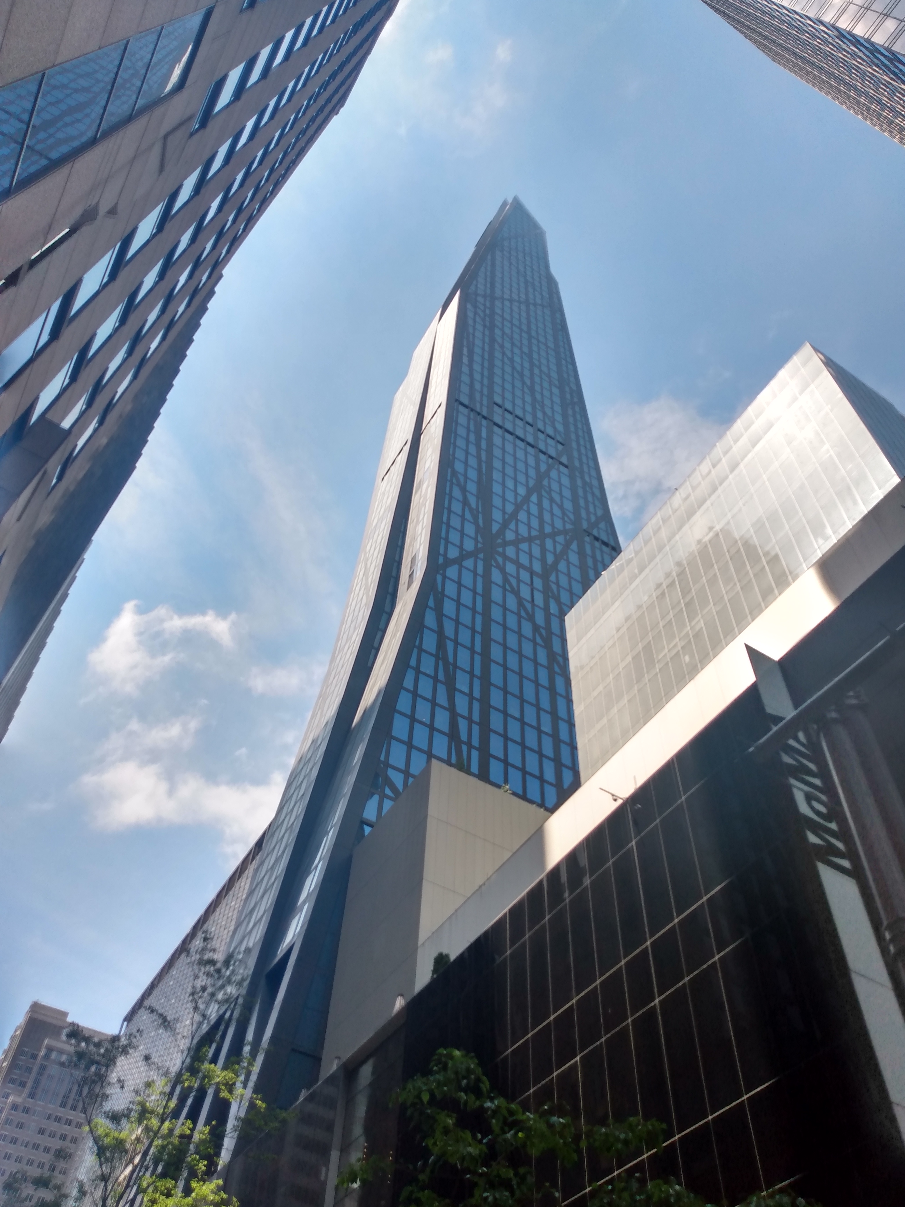 53W53 against the Midtown skyline